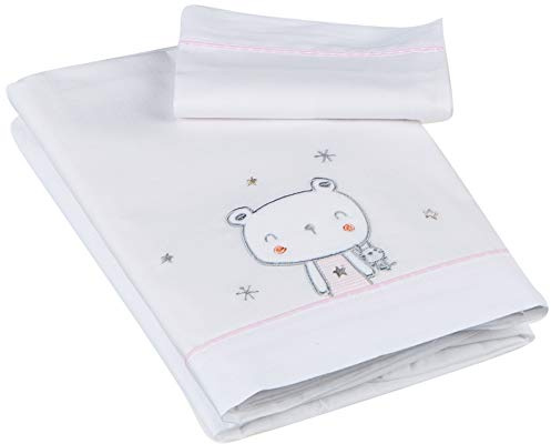 Bimbi Pirulos Tript.Sab.100% Alg.80X140 009 Os.Polar 151 14 - Sábanas, unisex