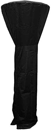 Housse de protection pour parasol chauffant d'extérieur en tissu Oxford résistant pour parasol chauffant Noir 221 x 85 x 48 cm