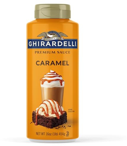 Ghirardelli Chocolate Company Salsa de caramelo sin OMG 16 onzas