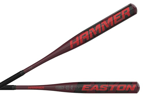 Easton | HAMMER Slowpitch Softball Bat | All-Association | Loaded | 12 Barrel | 34x28 oz.
