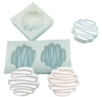 Fondant Molds 2 Pieces of Tart Tart Ring Tart Cake Silicone Mold Cake Chocolate Mousse Silicone Mold