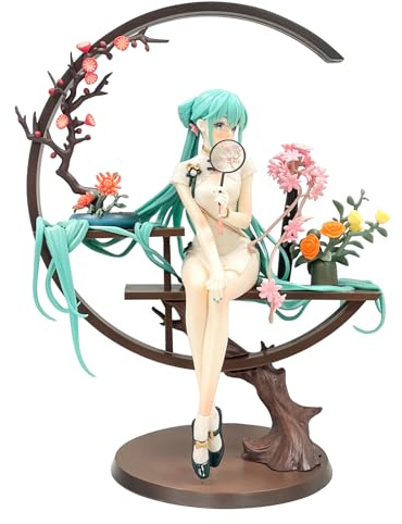 Ubephant Hatsune Miku Figure, Figure Hatsune Miku, Anime Figur, Anime Gadget Collezionabili Modello Personaggio Modello Pvc Ornamenti per Fan Regali