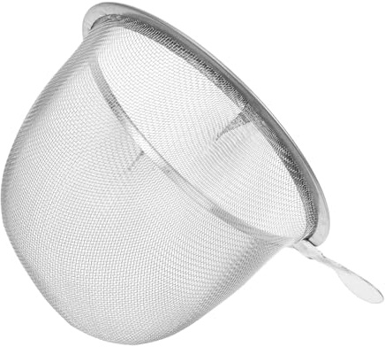 Cabilock Infuseur à Thé pour Feuilles Fines et Petite Poignée avec Maille Fine en Acier Inoxydable Filtre à Thé Maison Bureau