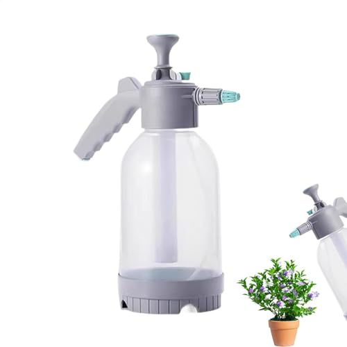 Limpiador De Alta Presión Para Botella De Agua, Pulverizador De Botella De Agua De Bomba, Pulverizador De Lavado De Hogar De Césped De 2 L, Botella De Presión Manual Ajustable, Pulverizador De L