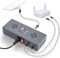 XLTTYWL Injecteur Starlink V3 Poe, 200 W 5 en 1 GigE passif et protection ESD Gen3 Starlinks 12 V avec USB et alimentation Type-C DC 9-36 V/200 W pour Starlink Gen 3 Dishy (Gen 3 Starlink AC POE)