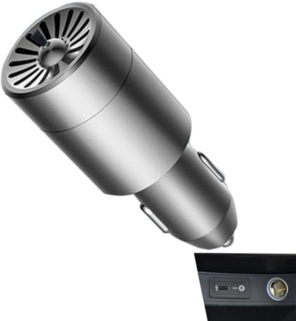 Purificador de aire para coche, purificador de aire, purificador para vehículos, filtro de ventilación portátil para alergias, polvo, pelo de mascotas, difusor de ventilación de coche, difusores de