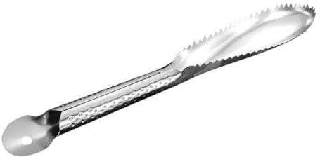 Gatuida Squamatore per Pesci in Acciaio Inossidabile 304, Strumento Domestico per Rimuovere Squame di Pesce Rapidamente Impugnatura Ergonomica, Facile da Pulire per Cucina, Ristoranti e Mercati
