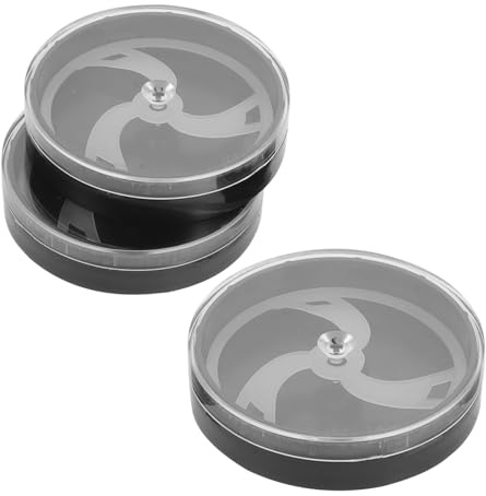 PACKOVE Caja De Almacenamiento Para Relojes De 3 Piezas Maletín Para Relojes Estuche De Exhibición Individual Para Hombres