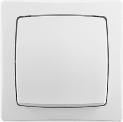 LEGRAND Interrupteur ou va-et-vient Les Apparents, complet blanc, Appareillage Saillie Legrand, connexion par bornes automatiques, installation facile sans boîte à encastrer