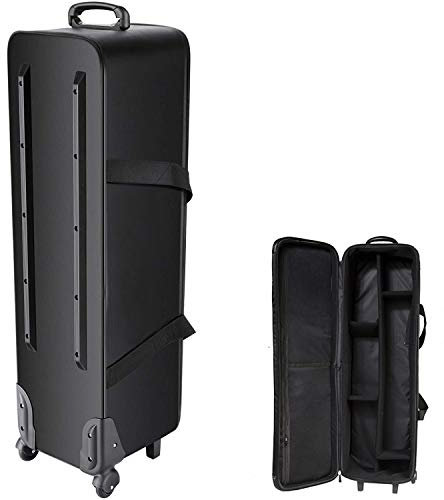 LENCARTA Large Photography Roller Bag | 40x11.8x11.8 | 102x30x30cm | Travel Luggage Photography Bag with Caster Wheels for Studio Equipment, Video, Flash, Light Stand Tripod Bag, Softboxes