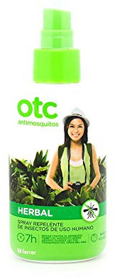 FERRER INTERNACIONAL OTC ANTIMOSQUITOS HERBAL SPRAY REPELENTE DE INSECTOS USO HUMANO 100 ML