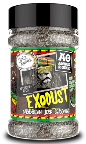 Angus & Oink | Exodust Caribbean Hot Jerk BBQ Seasoning | 200g