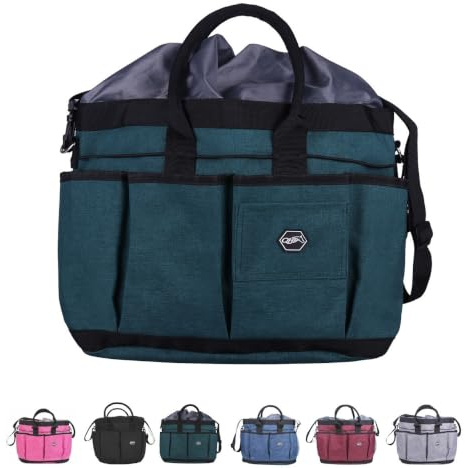 NETPROSHOP Klassische Putztasche Unifarben 300D wasserabweisend, Farbe:Gruen