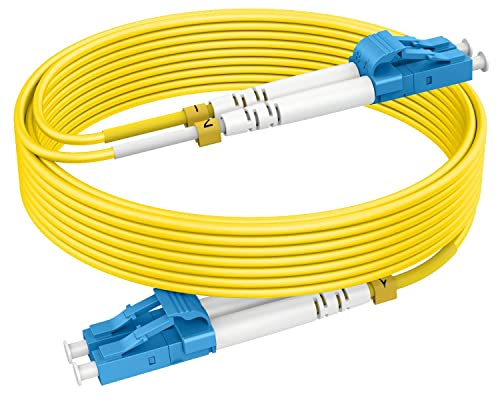 RamboCables-OS2 LC LC Fiber Patch Cables Single Mode 6ft/2m, LSZH