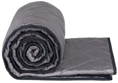 blnk Gewichtsdecke 155x220 9kg – Therapiedecke Erwachsene, Gewichtdecke, schwere Decke, Gravity Blanket, schwere Bettdecke aus 100% Bambus – 155 x 220 9kg