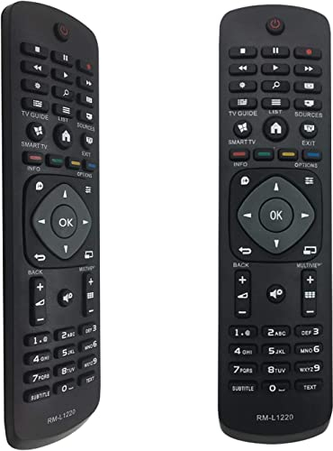 Reemplazo Mando Philips Universal TV Compatible con Philips Smart TV- No se Necesita Configuración