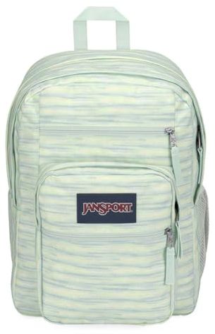 JANSPORT Big Student, Mochila Unisex adulto, Talla única, Verde (Space Dye Fresh Mint)