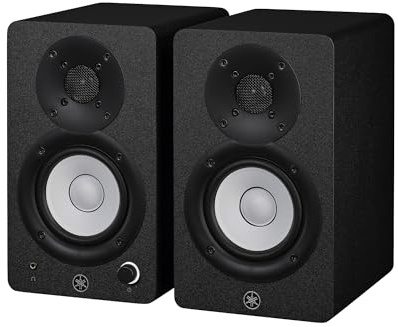 YAMAHA Hs3 Powered Studio Multimedia Wired Monitor In Black,Pair(Hs3 B)