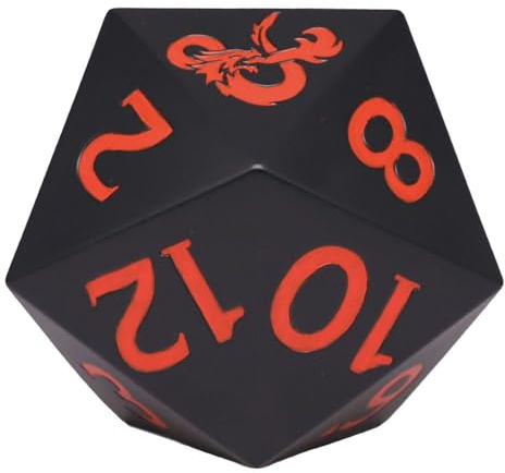 Dungeons And Dragons Salvadanaio Dadi A 20 Facce 20 Cm