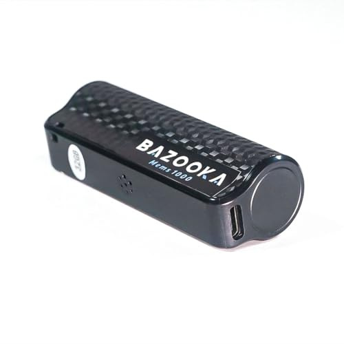 Magnetisk röstinspelare med röstaktivering, vattentät, uppladdningsbar, en knapp för att spela in/spara 32 GB, ultrakraftfull 350 timmars regeringstid!! (BAZOOKA MEMS 1000)