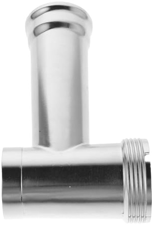 VICASKY Accessoire pour Hachoir Électrique Tube de Hachage en Alliage D'aluminium Compatible Machine à Viande, Tambour 7 Lettres C Facile à Nettoyer pour Préparation Saucisses