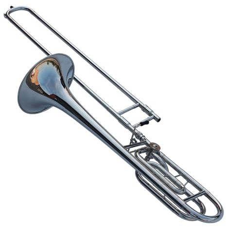 Sets De Trombón Para Principiantes Trombón Tenor Tono B A F Rango Medio Largo Alcance Latón Niquelado Material