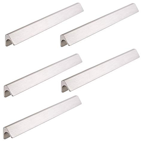 SOTECH 10 x Möbelgriffe VERONIQUE II BA 320 mm Edelstahloptik gebürstet | Schubladengriffe 330 mm von Schüco