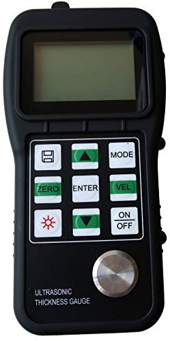Ultrasonic Thickness Gauge/Thickness Tester Digital Width Measuing Instruments TM210Plus/ Measuring Range 0.75mm to 300.0mm/0.03inch 11.8inch/Metals, Plastic, Ceramics, Composites, epoxies, Glass...