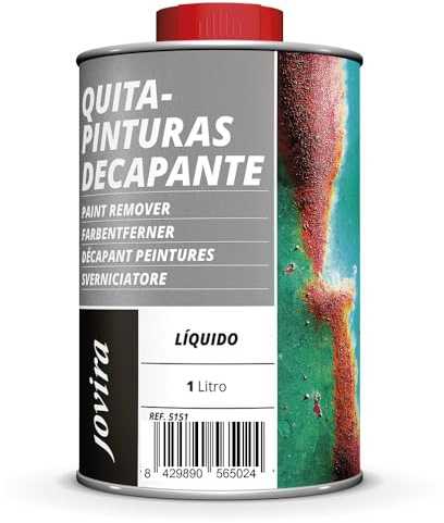 JOVIRA PAINTS Décapant de peinture. 1L Pour l'élimination des vieilles couches de peinture (1 Litre, Liquide).