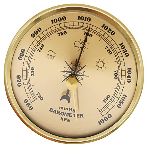 JINYISI Barometer, Barometer für zu Hause, Outdoor-Barometer, Barometer für den Innenbereich, Wetter-Barometer, Outdoor-Barometer für den Garten