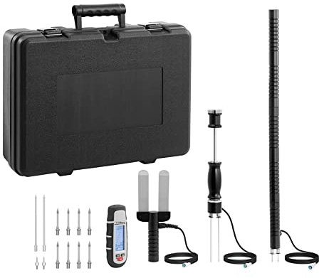 Steinberg Systems SBS-MM-300 Feuchtigkeitsmessgerät 1-75% Hammerelektrode Koffer Feuchtigkeitsmesser Feuchtigkeits -Detektor