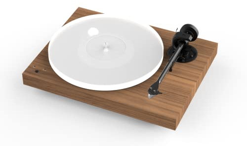 Pro-Ject X1 B, True Balanced Plattenspieler mit elektronischer Geschwindigkeitsumschaltung, Carbon Tonarm und Acrylplattenteller, inkl. Pick it S2 MM, Echtholz Walnuss