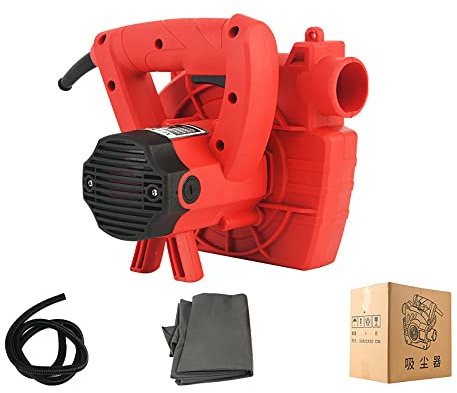 Toplionace Aspirapolvere per Scanalatura da 220V 1200W, Collettore di Polveri ad Alta Potenza per la Lavorazione del Legno Che Soffia e Aspira la Ventola a Doppio Uso