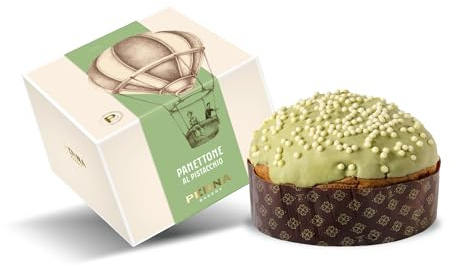 PENNA BAKERY-Panettone Artigianale tradizionale, 1KG, regalo, feste, classico, pistacchio, cioccolato, senza canditi, albicocca, rum, multicereali, caffé. GUSTO
