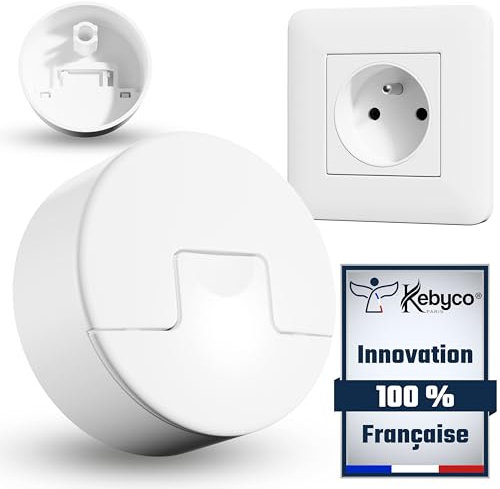 [16 Pcs] - NOUVEAU Cache Prise Bébé FRANÇAIS Automatique - Protège Prise Anti Poussière - Anti Éclaboussure - Protection Prise Anti Projection.