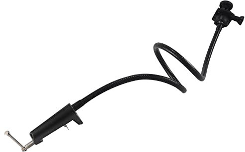 Lisher Webcam-Halterung, Webcam-Halterung mit flexiblem Schwanenhals und Klemme, für Webcam C920, C922, C930