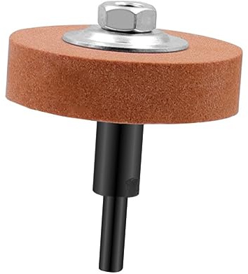 FUNOMOCYA Muela Abrasiva Naranja Para Taladro Eléctrico, Rueda De Lijado Para Taladro Metálico, Cabezal Convertidor De Pulido y Molienda Alta Dureza y Tenacidad Para Herramientas Eléctricas