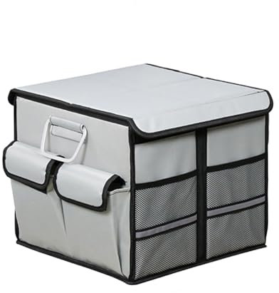 LNZKX Kofferraum Organizer für Opel Vauxhall Insignia Sports Tourer/Insignia Country Tourer B A Wagon Estate, Faltbarer Klein Exquisit Aufbewahrungs Organizer mit Mehrere Seitentaschen,B