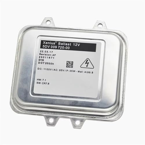 ZHjLut Xenon Vorschaltgerät Kompatibel mit Saab für 9-5 2009–2013 Xenon-Vorschaltgerät-Steuergerät 5DV009720-00 1232335 5DV00972000