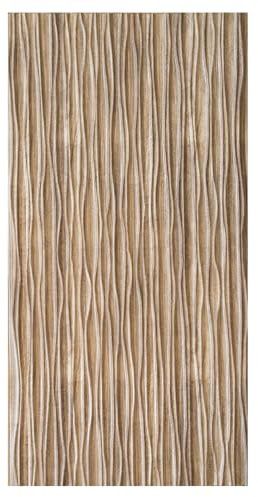 Grace Baltic Beste Qualität 3D Wandpaneele Wandverkleidung PVC-Verkleidung Wanddeko Wandtattoos elastisch 1mm Stärke (14, Aschewelle)