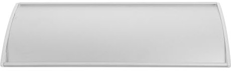 OFFSCH Plaque Signalétique En Aluminium 21x8 Cm Incurvée, Plaque Nominative De Porte De Bureau Vierge, Panneau Signalisation Professionnel, Affichage Intérieur Bureau Et École