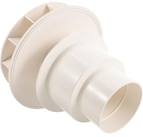 NUOBESTY Secchio per la pioggia a sifone pulitore per grondaie piovere pavimento montato drenare tetto deviatore tubo acqua pluviali di raccolta dell'acqua piovana pvc bianca