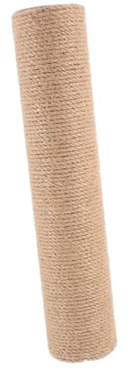 JOINPAYA Repuesto con Diseño Vertical de Sisal y Protección de Muebles de Poste Rascador para Gatos y Estructura Ergonómica para Instalación DIY en Interiores