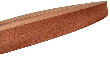 Bandes de chant en placage de bois 2 x 2500 cm (épaisseur 0,5 mm) avec placage de chêne rouge, de noyer noir Sabri et d'érable(Color 5)