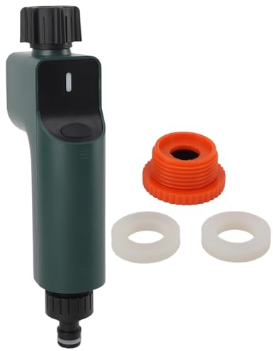 Timer di irrigazione per irrigazione Smart Voice Controllo Indicatore LED di telecomando a risparmio energetico per il giardino del giardino prato