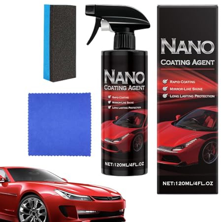 Spray Protector Para Coches - Limpiador De Pintura 120 ml | Limpiavidrios,Para Moto Taller Garaje Mantenimiento Exterior Vehículo Camión SUV