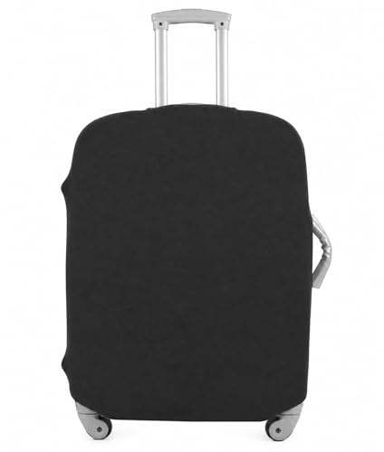 Nivofu Funda Equipaje, Suave de Anti-Polvo Funda Maleta, Equipaje de Viaje Cubierta, Cubierta de Prueba de Polvo, Luggage Cover Adecuado para Cuatro Tallas (Negro, S)