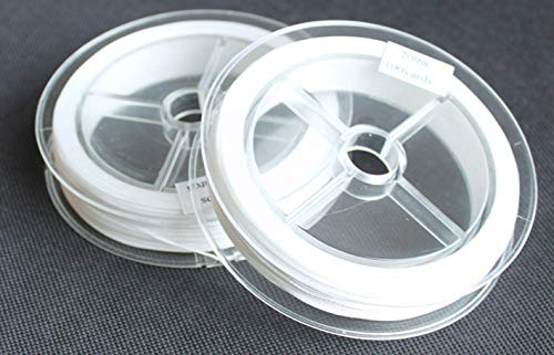 BestCity Fil de pêche à la Mouche Blanc 13,6 kg pour Moulinet 91,4 m