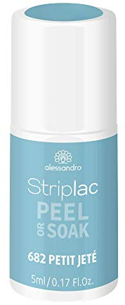 alessandro Striplac Peel or Soak Frozen Ballet - PETIT JETÉ - LED-Nagellack im schimmernden Mintton- Für perfekte Nägel in 15 Minuten, 5ml