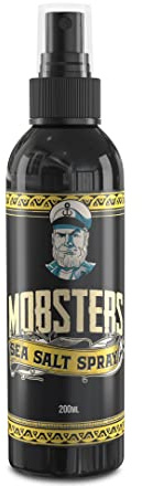 Mobsters Emporium Sea Salt Spray Texturisant pour Homme, Ajoute du Volume et une Finition Naturelle, Tenue Flexible, Spray au Sel de Mer pour Cheveux Hommes et Femmes, Spray pour Coiffer, 200 ml
